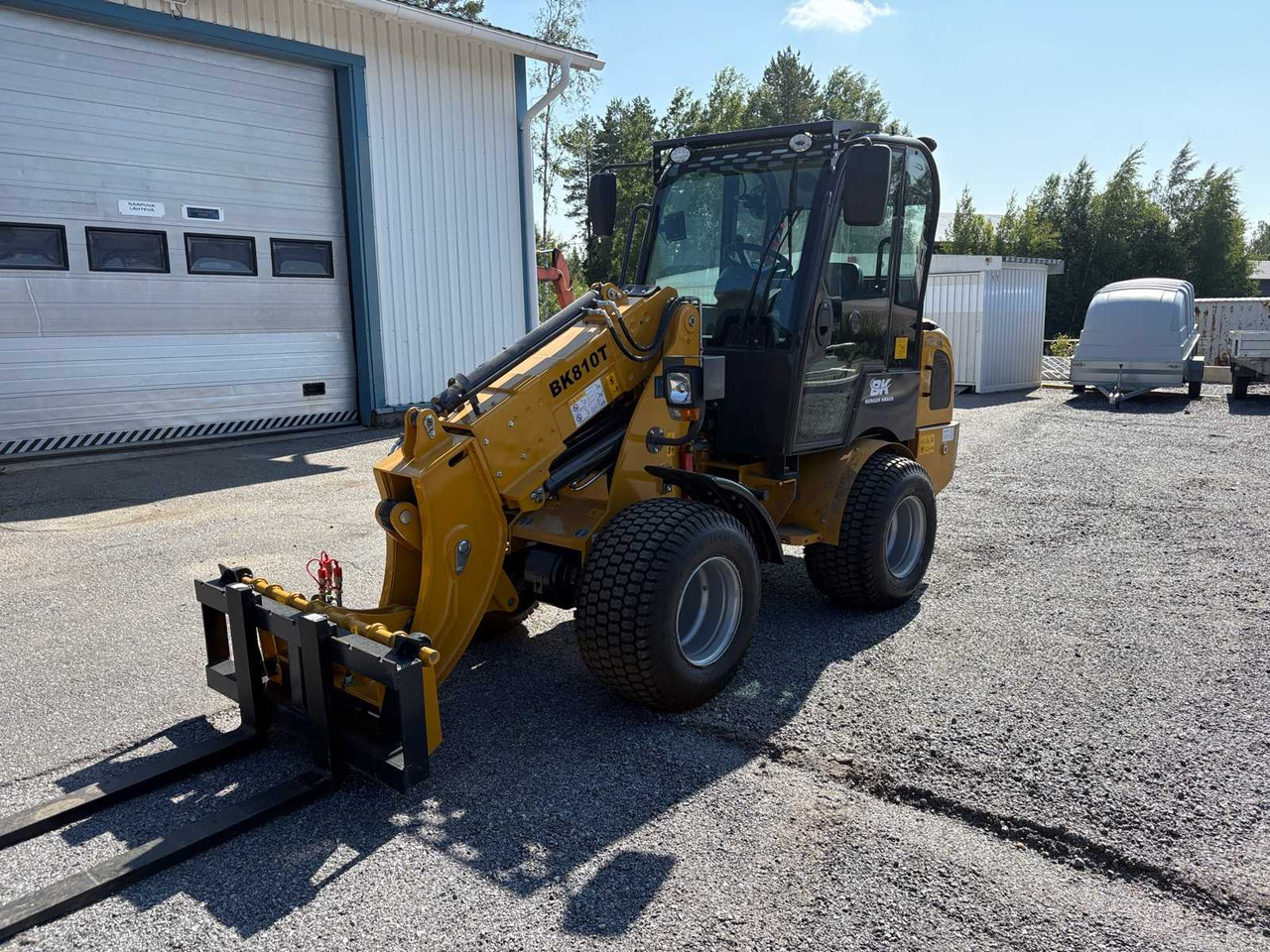 Wheel loader Berger Kraus 810T - Телескопски натоварувач на тркала: слика 1 Wheel loader Berger Kraus 810T - Телескопски натоварувач на тркала: слика 1