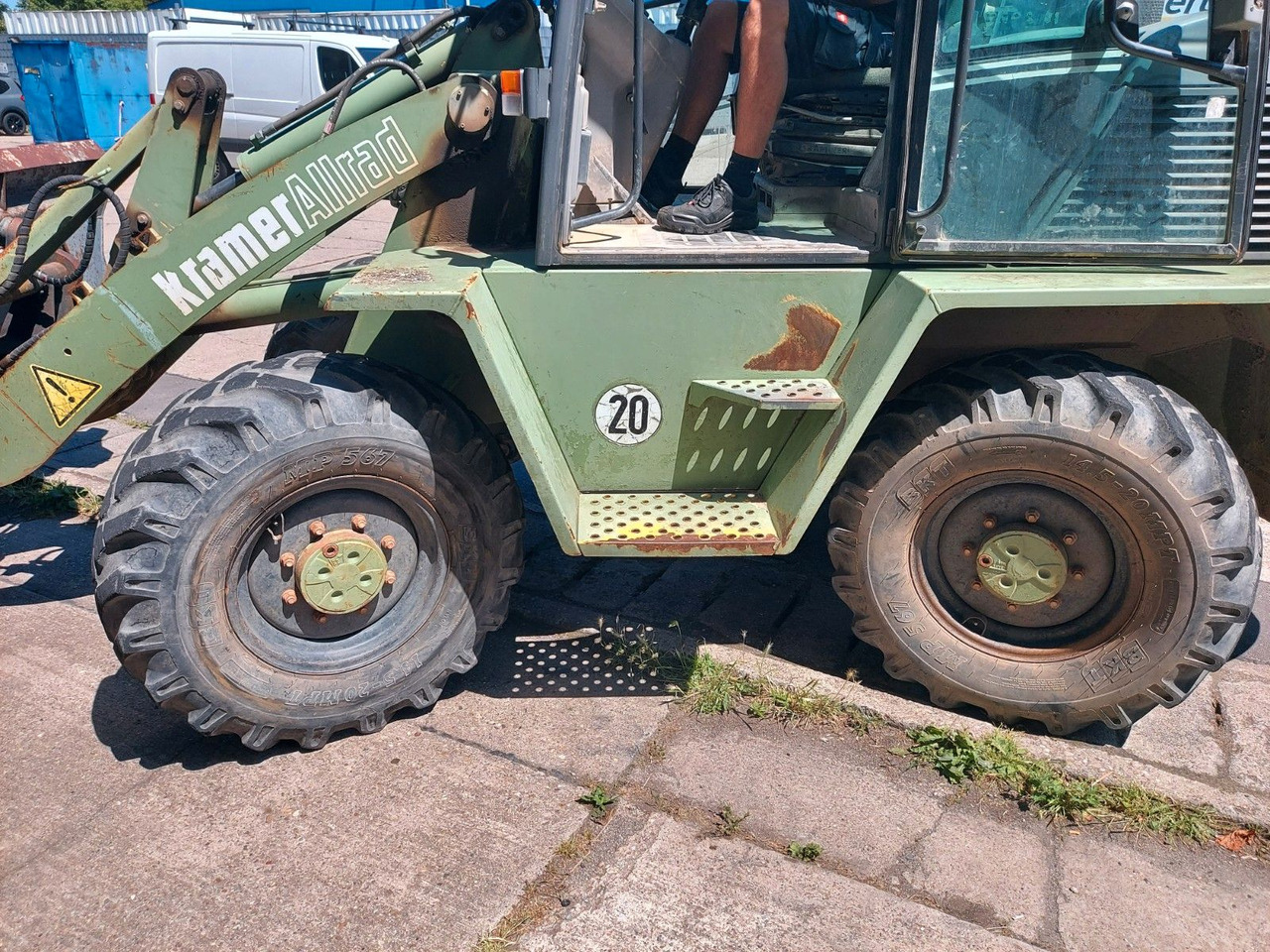 Kramer KRAMER Allrad 520 GABEL + SCHAUFEL - Натоварувач на тркала: слика 3 Kramer KRAMER Allrad 520 GABEL + SCHAUFEL - Натоварувач на тркала: слика 3