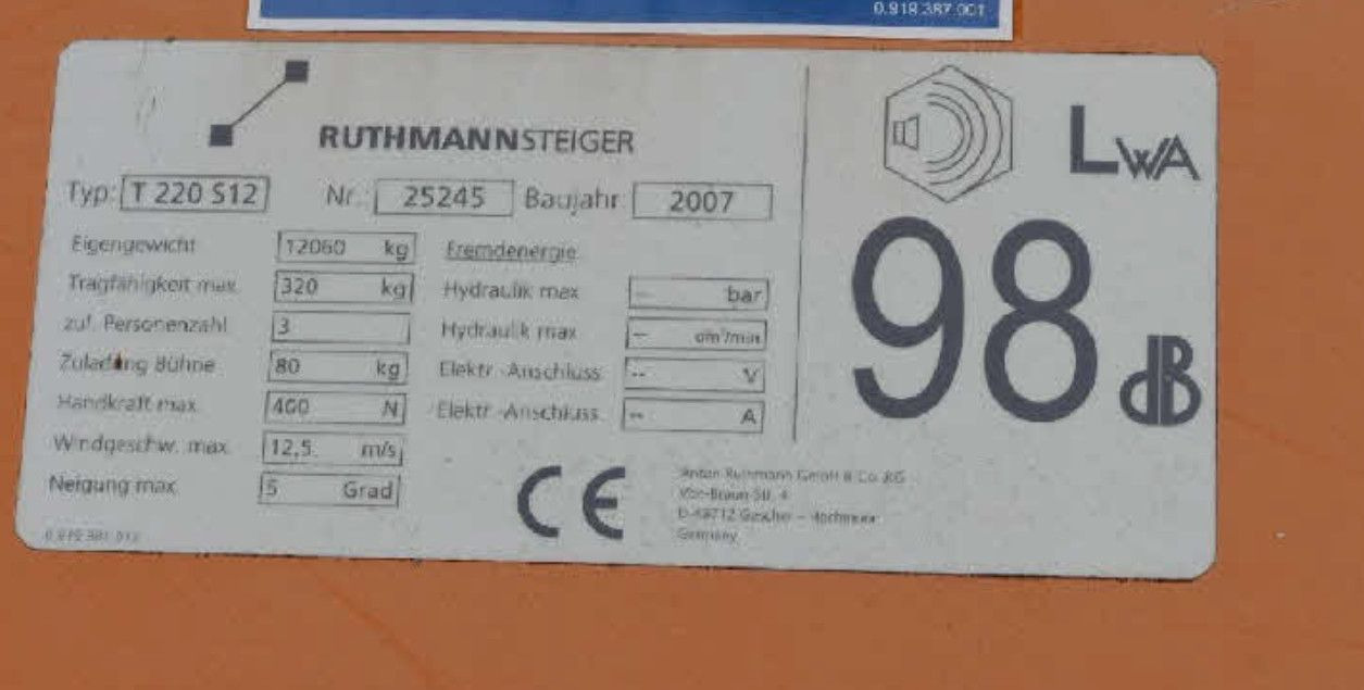 Mercedes-Benz ATEGO 4X4 1324 Hub Steiger Ruthmann T220 - Камион со подигачка кошница: слика 3 Mercedes-Benz ATEGO 4X4 1324 Hub Steiger Ruthmann T220 - Камион со подигачка кошница: слика 3