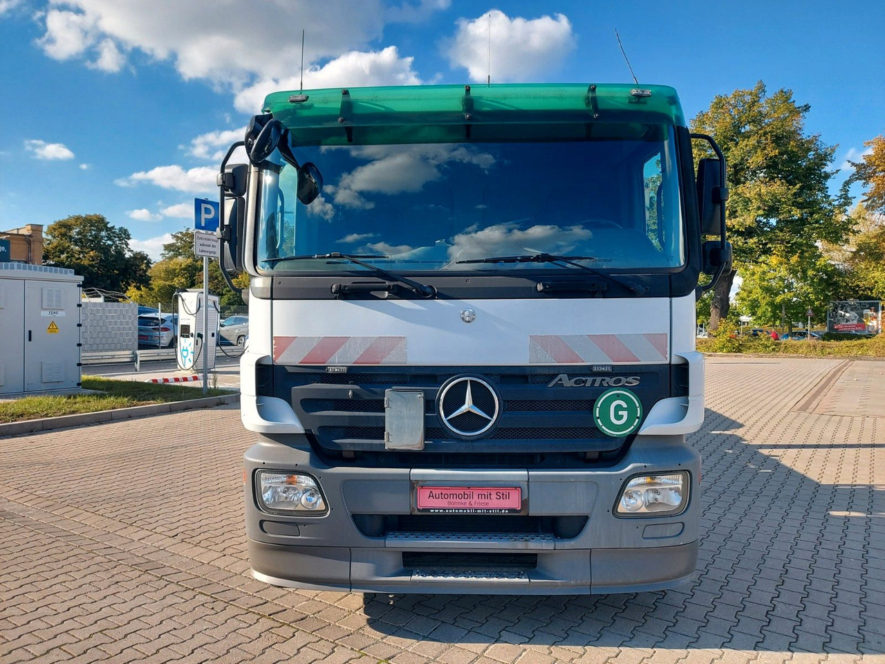 Mercedes-Benz Actros 6-Zyl. 2541 HMF KRAN ABROLLKIPPER - Камион со кука за подигање, Камион со кран: слика 4 Mercedes-Benz Actros 6-Zyl. 2541 HMF KRAN ABROLLKIPPER - Камион со кука за подигање, Камион со кран: слика 4