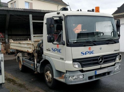Mercedes-Benz Atego 2 4-Zyl. 4x2 918 4x2 MEILER HIAB066 FERNB - Кипер, Камион со кран: слика 2 Mercedes-Benz Atego 2 4-Zyl. 4x2 918 4x2 MEILER HIAB066 FERNB - Кипер, Камион со кран: слика 2