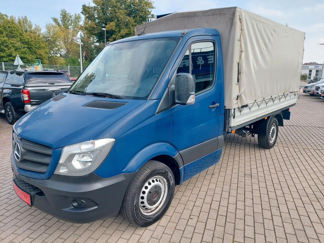 Mercedes-Benz Sprinter II Pritsche 316 Pritsche Plane - Комбе со церада: слика 3 Mercedes-Benz Sprinter II Pritsche 316 Pritsche Plane - Комбе со церада: слика 3