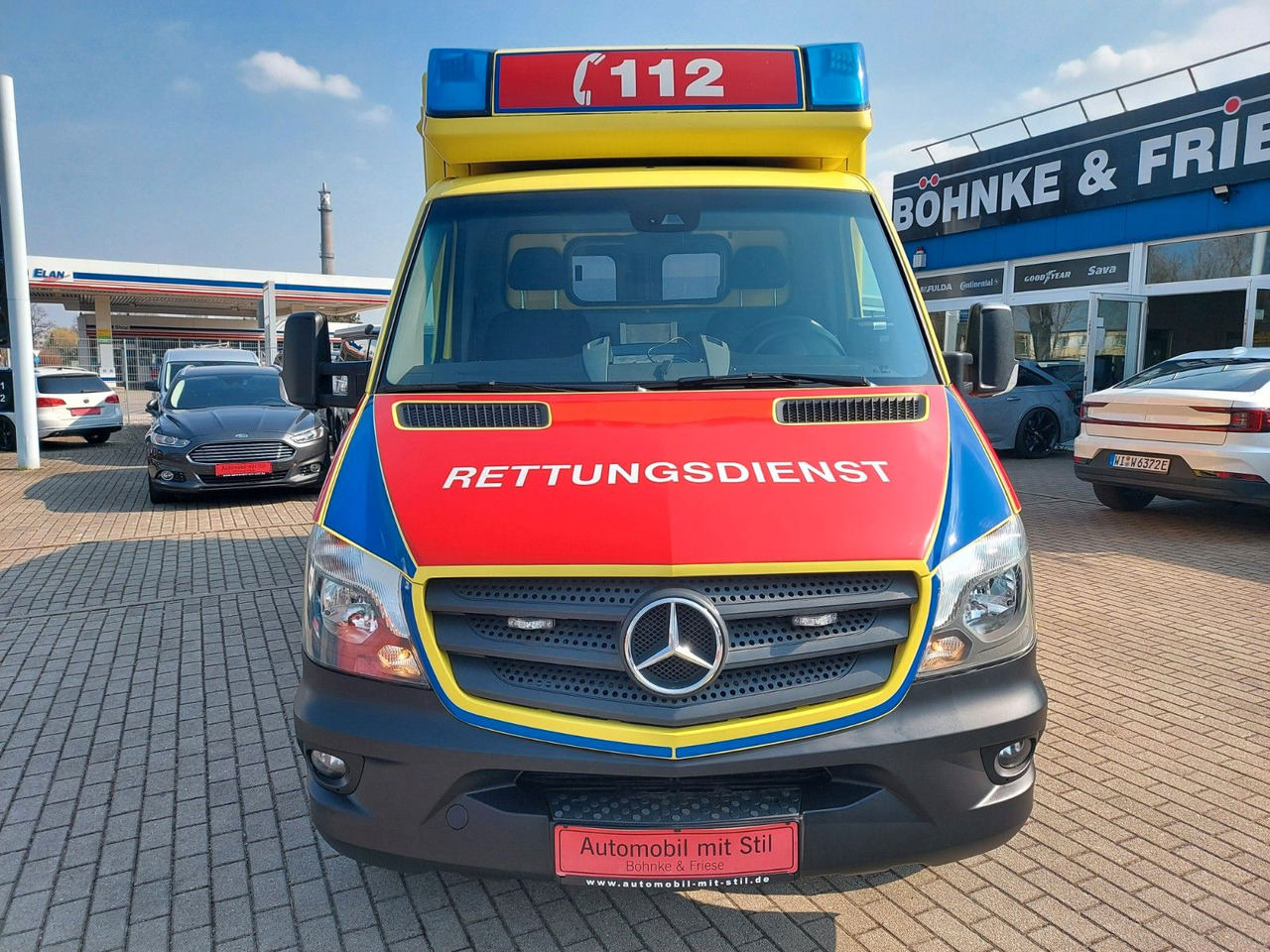 Mercedes-Benz Sprinter II Pritsche 516 Autom. RTW Ambulance - Амбулантно возило: слика 2 Mercedes-Benz Sprinter II Pritsche 516 Autom. RTW Ambulance - Амбулантно возило: слика 2