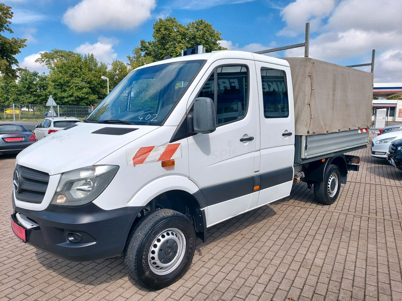 Mercedes-Benz Sprinter II Pritsche DoKa 316 4X4 Klima Standhei - Комбе со церада, Комби со двојна кабина: слика 4 Mercedes-Benz Sprinter II Pritsche DoKa 316 4X4 Klima Standhei - Комбе со церада, Комби со двојна кабина: слика 4
