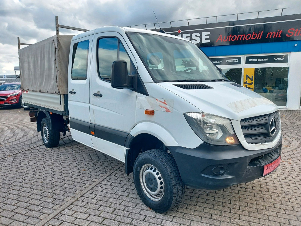 Mercedes-Benz Sprinter II Pritsche DoKa 316 4X4 Klima Standhei - Патничко комбе: слика 1 Mercedes-Benz Sprinter II Pritsche DoKa 316 4X4 Klima Standhei - Патничко комбе: слика 1