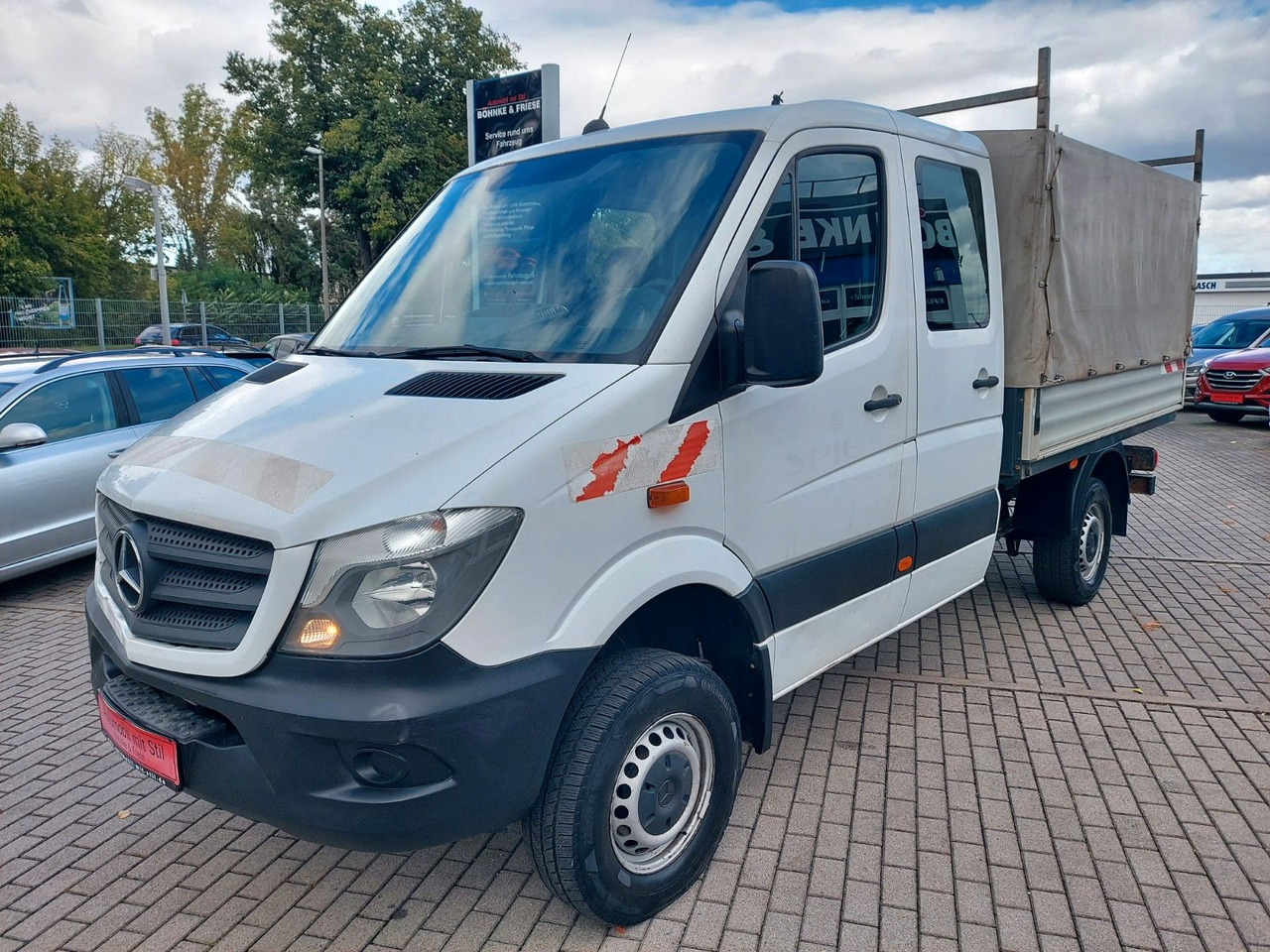 Mercedes-Benz Sprinter II Pritsche DoKa 316 4X4 Klima Standhei - Патничко комбе: слика 5 Mercedes-Benz Sprinter II Pritsche DoKa 316 4X4 Klima Standhei - Патничко комбе: слика 5