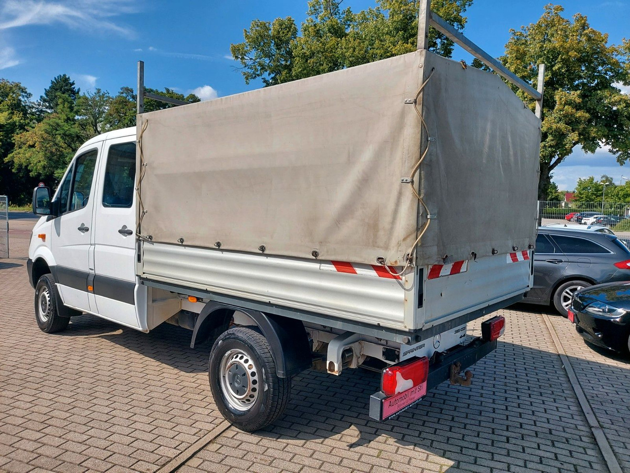 Mercedes-Benz Sprinter II Pritsche/DoKa 316 CDI 4X4 KLIMA - Комбе со церада, Комби со двојна кабина: слика 5 Mercedes-Benz Sprinter II Pritsche/DoKa 316 CDI 4X4 KLIMA - Комбе со церада, Комби со двојна кабина: слика 5