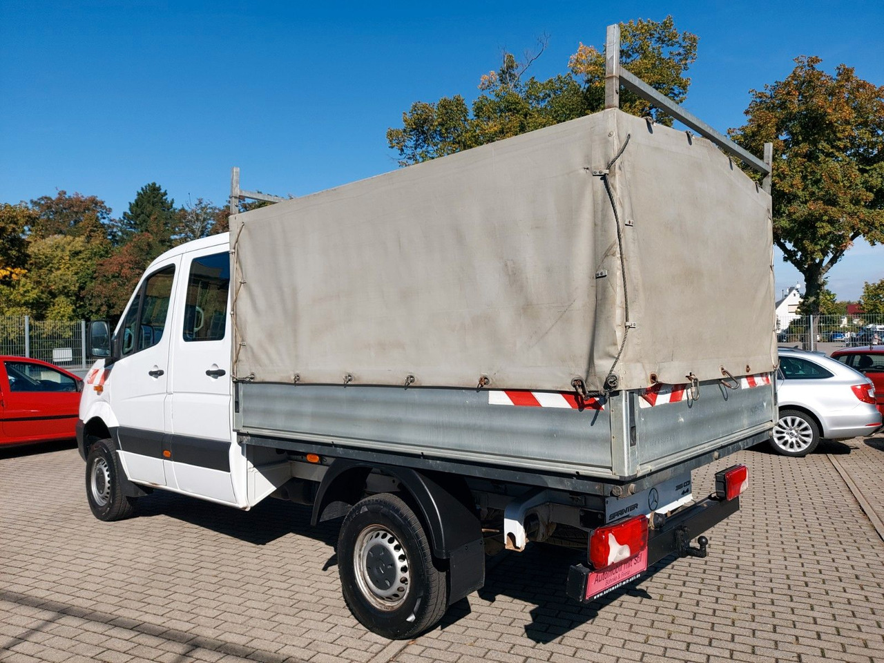 Mercedes-Benz Sprinter II Pritsche DoKa 316 CDI 4X4 Klima - Комбе со церада, Комби со двојна кабина: слика 5 Mercedes-Benz Sprinter II Pritsche DoKa 316 CDI 4X4 Klima - Комбе со церада, Комби со двојна кабина: слика 5