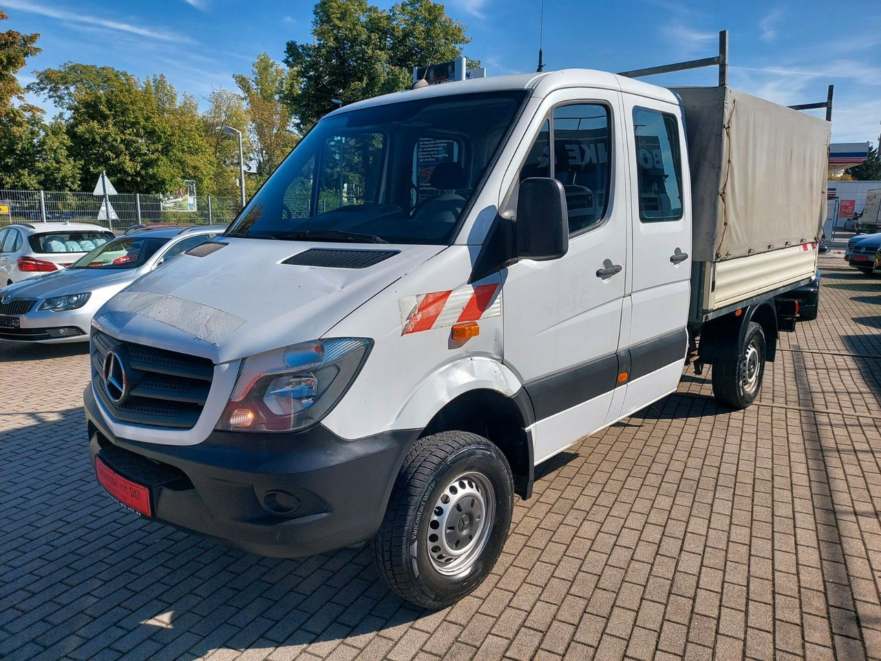 Mercedes-Benz Sprinter II Pritsche DoKa 316 CDI 4X4 Klima - Комбе со церада, Комби со двојна кабина: слика 4 Mercedes-Benz Sprinter II Pritsche DoKa 316 CDI 4X4 Klima - Комбе со церада, Комби со двојна кабина: слика 4
