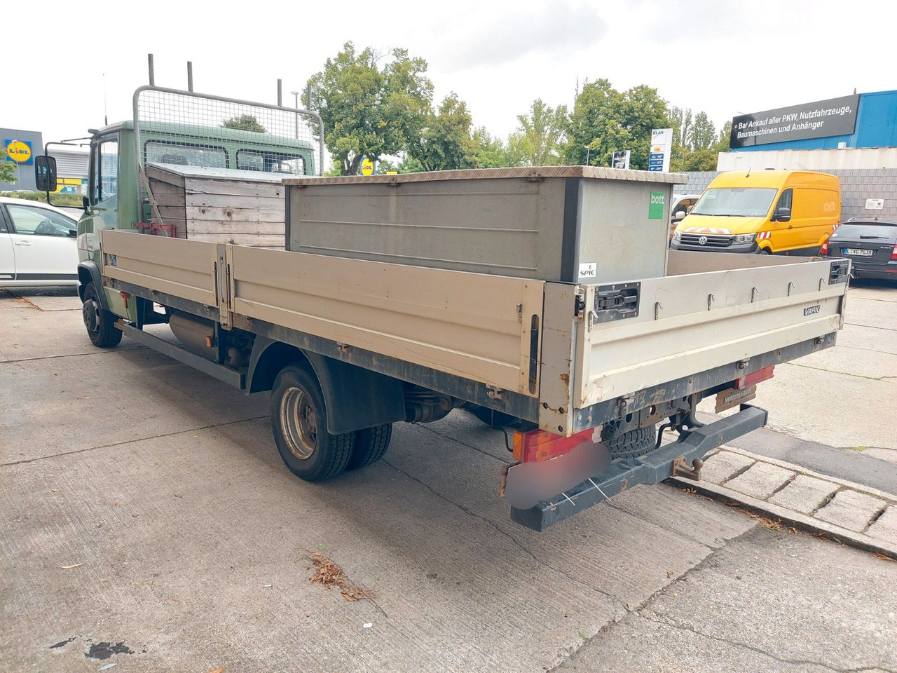 Mercedes-Benz Vario 613D Pritsche lang  extralang - Комбе со отворен сандак: слика 5 Mercedes-Benz Vario 613D Pritsche lang  extralang - Комбе со отворен сандак: слика 5