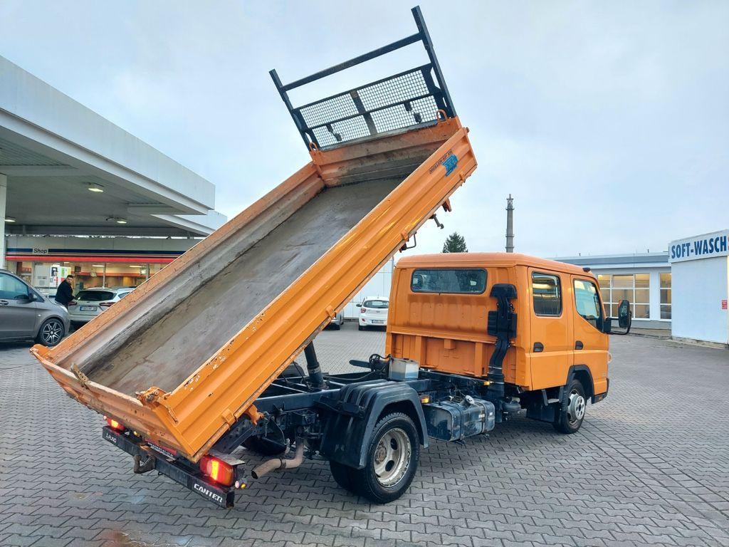 Комби кипер, Комби со двојна кабина Mitsubishi CANTER FUSO DOKA 6 Sitze Klima 3 Seiten Kipper: слика 26