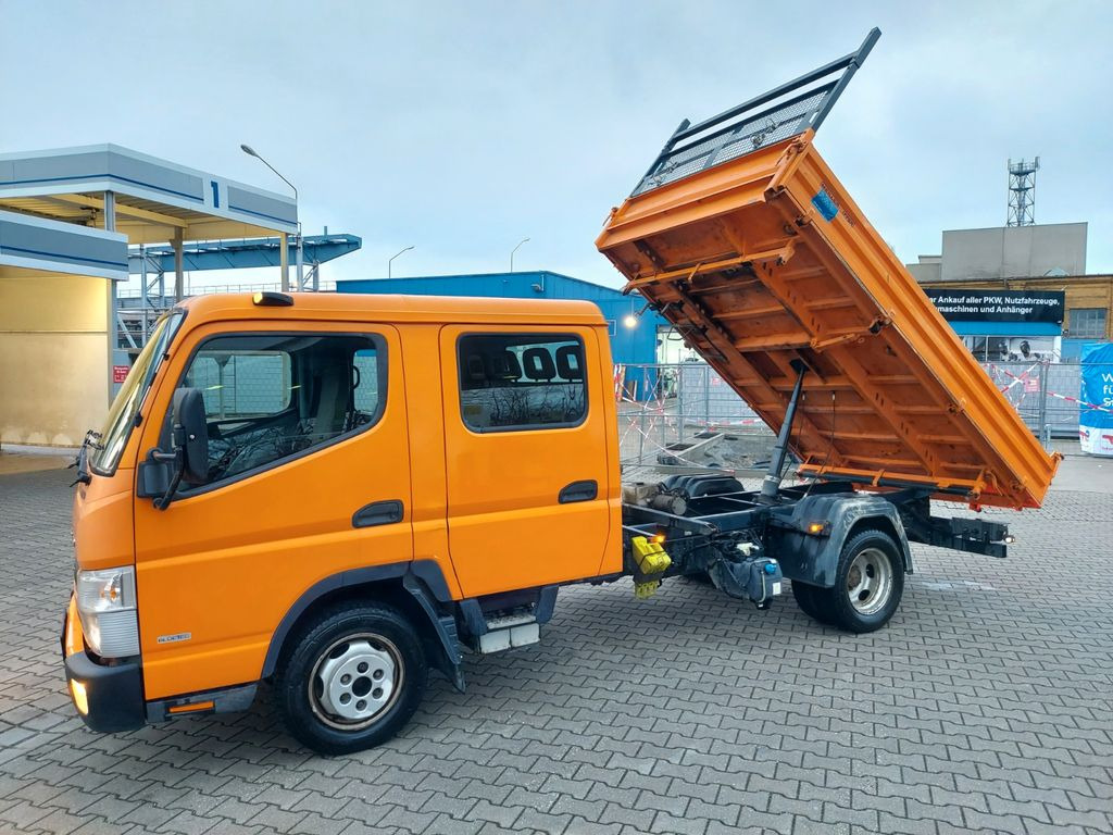 Комби кипер, Комби со двојна кабина Mitsubishi CANTER FUSO DOKA 6 Sitze Klima 3 Seiten Kipper: слика 25