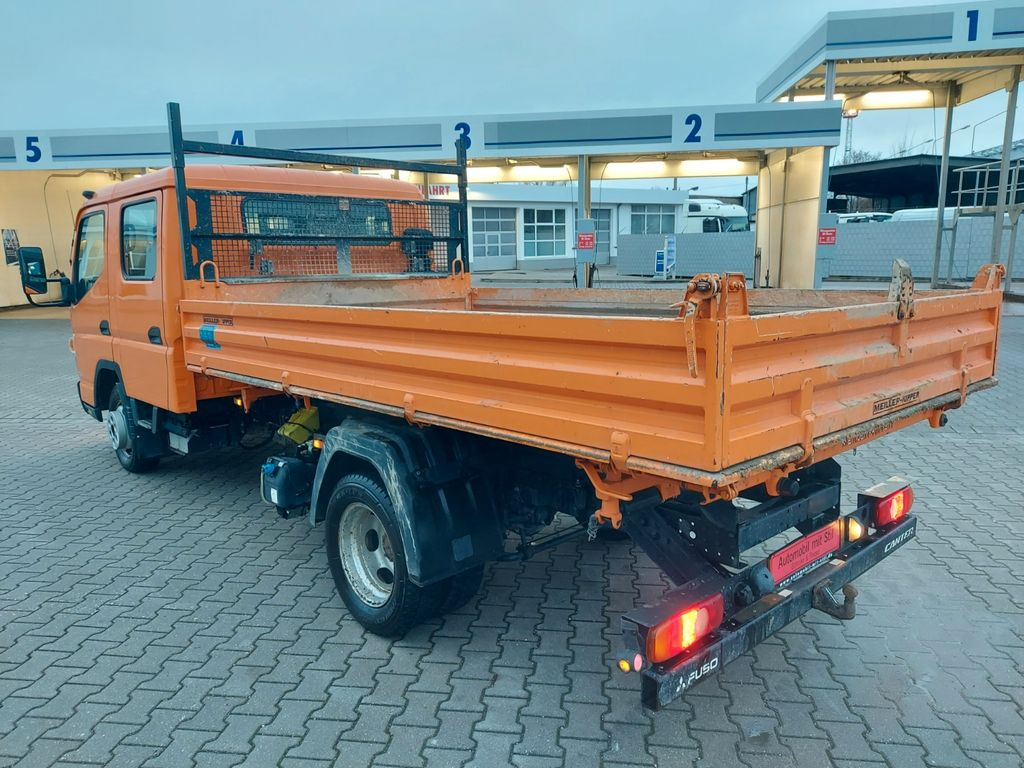 Комби кипер, Комби со двојна кабина Mitsubishi CANTER FUSO DOKA 6 Sitze Klima 3 Seiten Kipper: слика 8