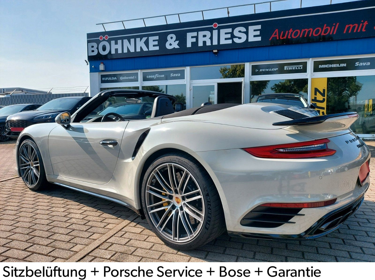 Porsche 911 Turbo S Cabriolet ACC Bose Sitzlüft Garantie - Автомобил: слика 1 Porsche 911 Turbo S Cabriolet ACC Bose Sitzlüft Garantie - Автомобил: слика 1