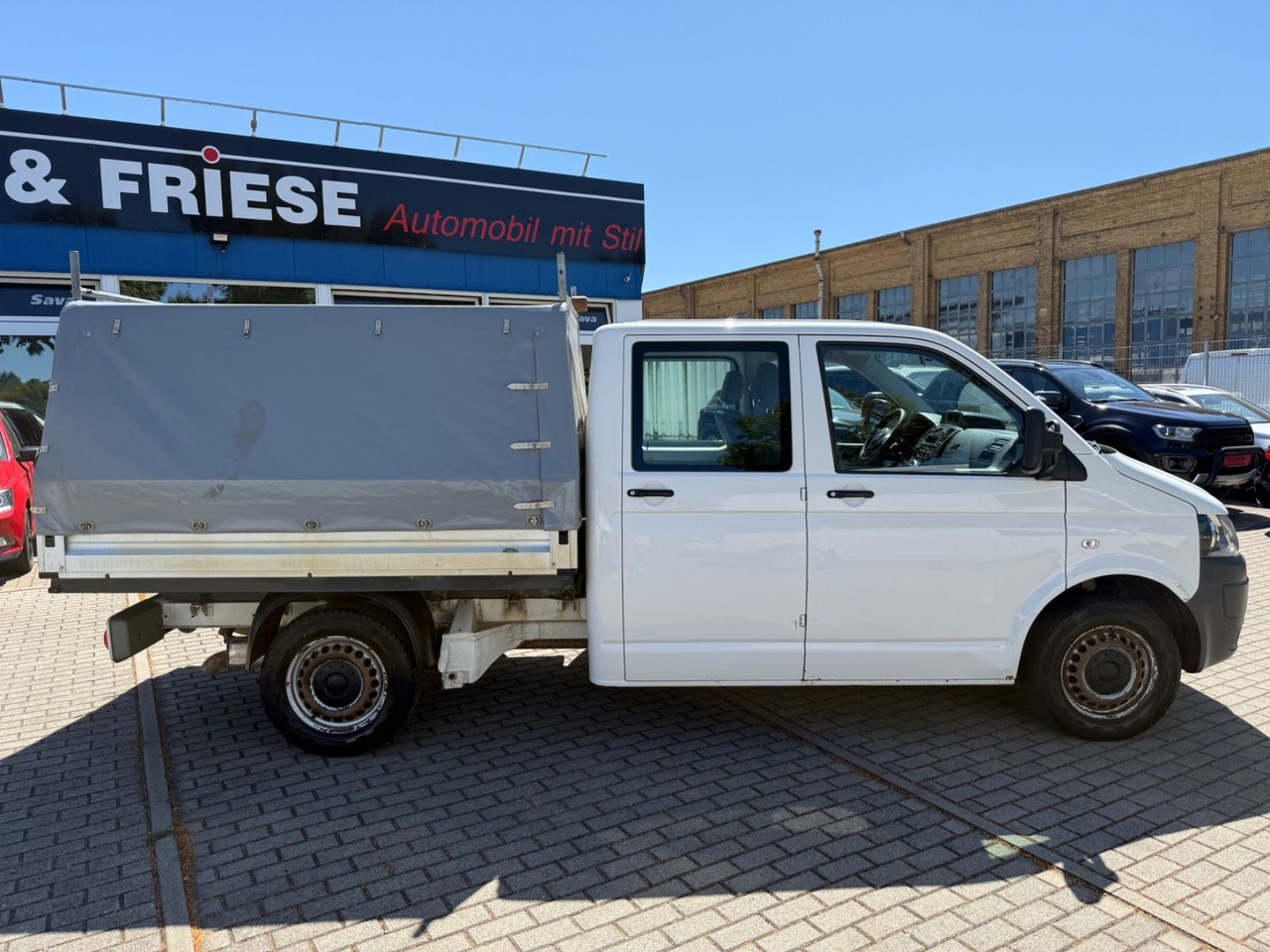 Volkswagen T5 Transporter Pritsche DoKA 4Motion 4x4 Klima - Комбе со церада, Комби со двојна кабина: слика 2 Volkswagen T5 Transporter Pritsche DoKA 4Motion 4x4 Klima - Комбе со церада, Комби со двојна кабина: слика 2