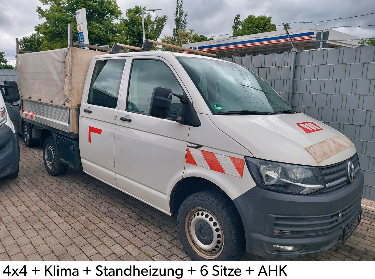 Volkswagen T6 Pritsche DOKA 4x4 6 Sitze Klima Standheizung - Комбе со отворен сандак, Комби со двојна кабина: слика 1 Volkswagen T6 Pritsche DOKA 4x4 6 Sitze Klima Standheizung - Комбе со отворен сандак, Комби со двојна кабина: слика 1