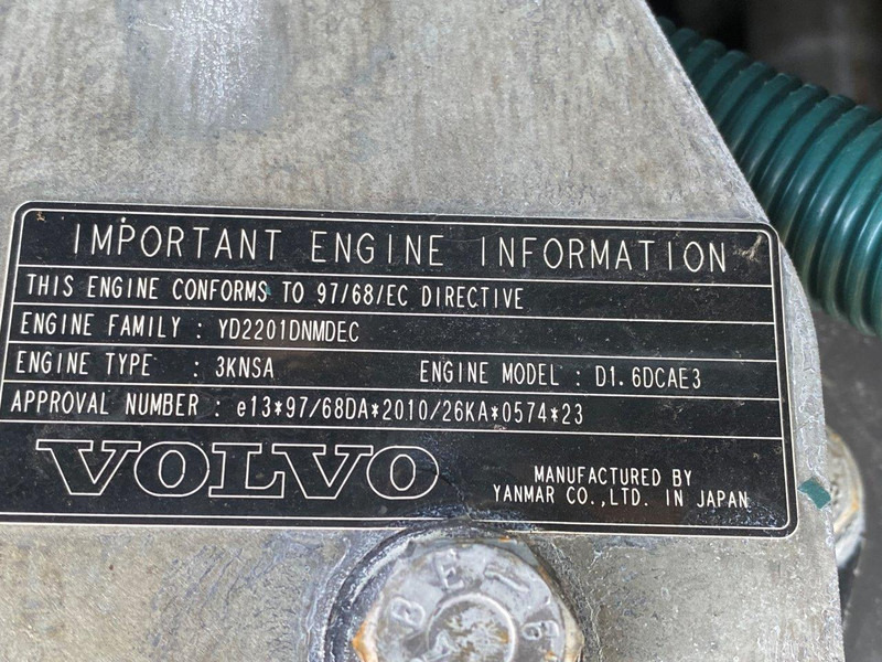 Мини багер Volvo ECR38 NVT: слика 10
