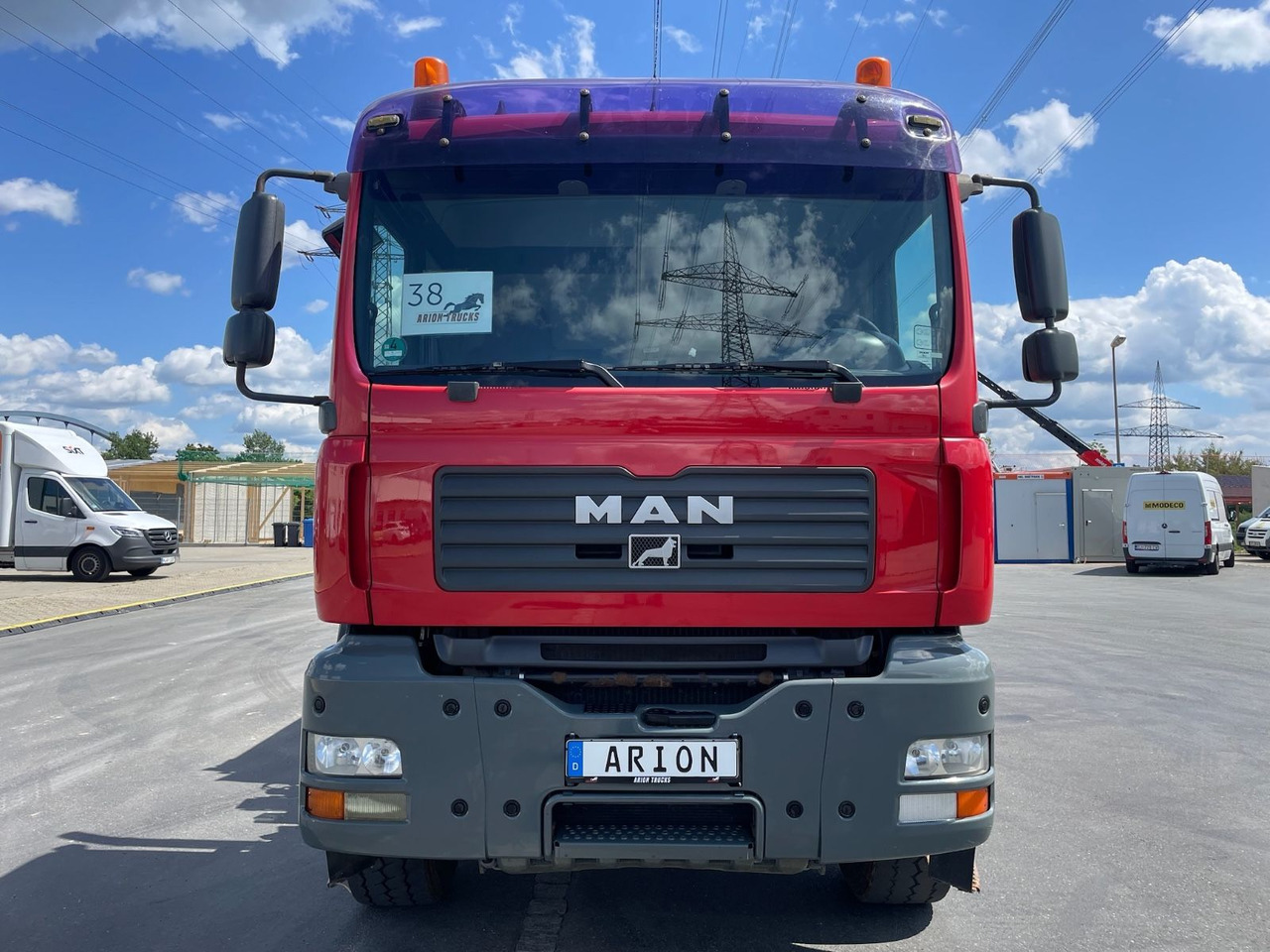 MAN TGA 26.360 6x6H Dreiseitenkipper/Kran/PALFINGER - Кипер, Камион со кран: слика 2 MAN TGA 26.360 6x6H Dreiseitenkipper/Kran/PALFINGER - Кипер, Камион со кран: слика 2