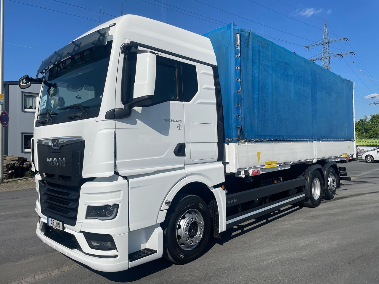 MAN TGX 26.470 6x2-4 LL Pritsche+Plane/BDF/NLA/EU6d - Камион со церада: слика 3 MAN TGX 26.470 6x2-4 LL Pritsche+Plane/BDF/NLA/EU6d - Камион со церада: слика 3