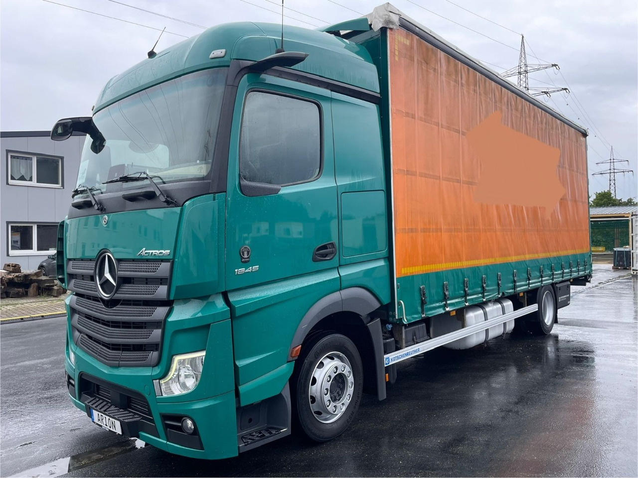 Mercedes-Benz Actros 1845 Pritsche+Plane/Retarder/MirrorCams - Камион со церада: слика 3 Mercedes-Benz Actros 1845 Pritsche+Plane/Retarder/MirrorCams - Камион со церада: слика 3
