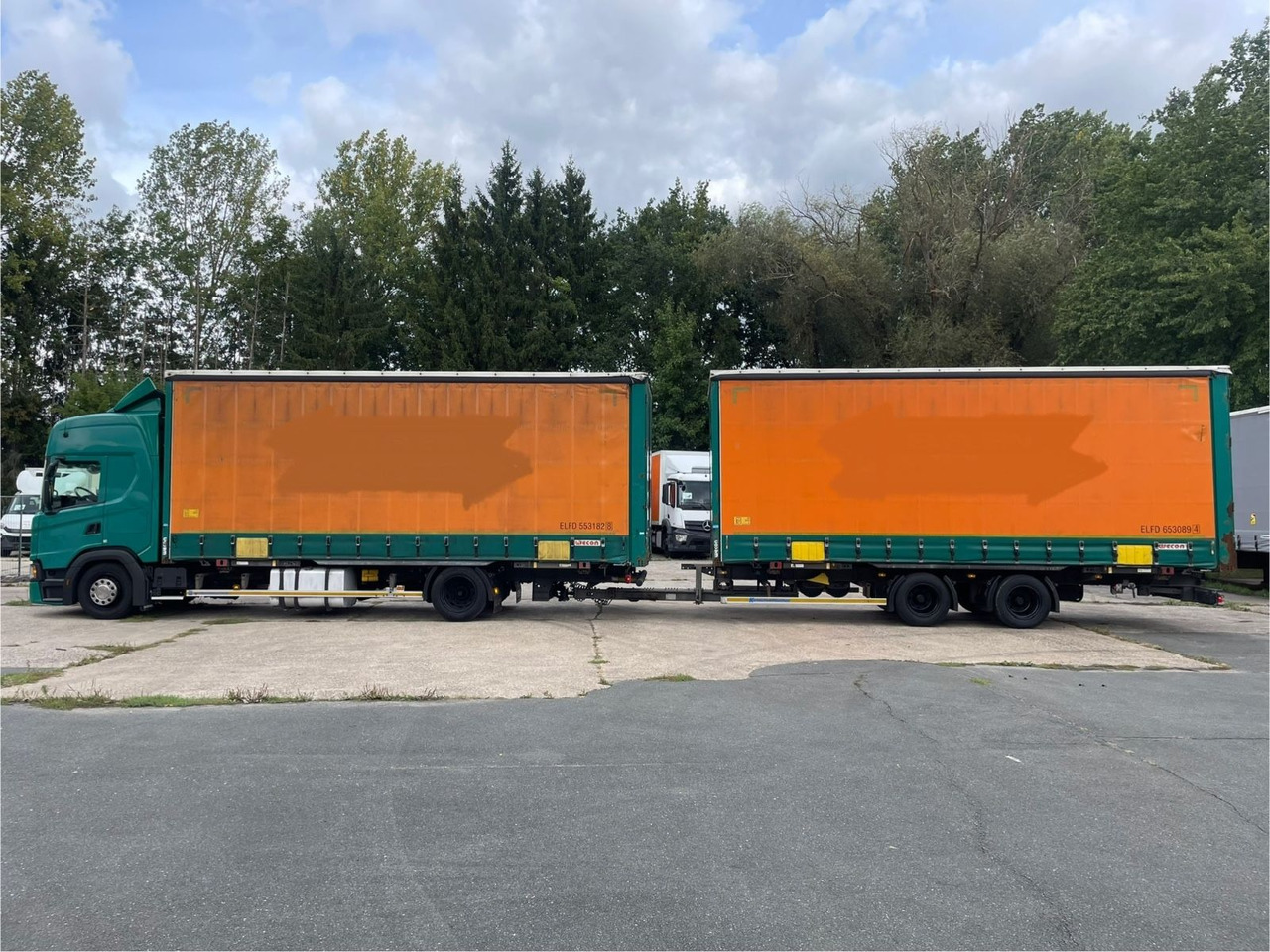 Scania G450 Pritsche+Plane + ANHÄNGER/KOTSCHENREUTHER - Камион со церада: слика 5 Scania G450 Pritsche+Plane + ANHÄNGER/KOTSCHENREUTHER - Камион со церада: слика 5