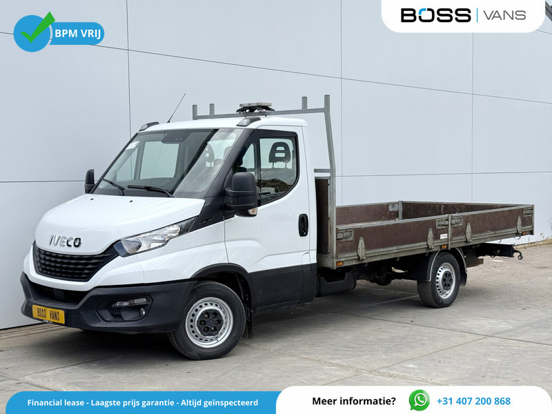 Iveco Daily 35S14 2.3 L3H1 Airco Cruise Control Standkachel Trekhaak Open Laadbak Pritische Lucht geveerde stoel - Комбе со отворен сандак: слика 1 Iveco Daily 35S14 2.3 L3H1 Airco Cruise Control Standkachel Trekhaak Open Laadbak Pritische Lucht geveerde stoel - Комбе со отворен сандак: слика 1