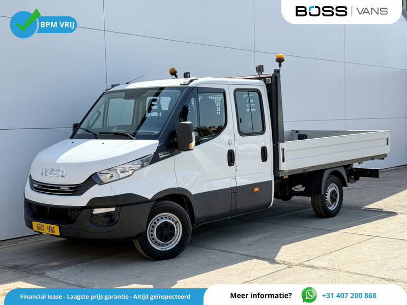 Iveco Daily 35S16 2.3 Automaat Dubbele Cabine Trekhaak 3.5t Climate Control 7 Zitplaatsen Standkachel DC - Комбе со отворен сандак, Комби со двојна кабина: слика 1 Iveco Daily 35S16 2.3 Automaat Dubbele Cabine Trekhaak 3.5t Climate Control 7 Zitplaatsen Standkachel DC - Комбе со отворен сандак, Комби со двојна кабина: слика 1