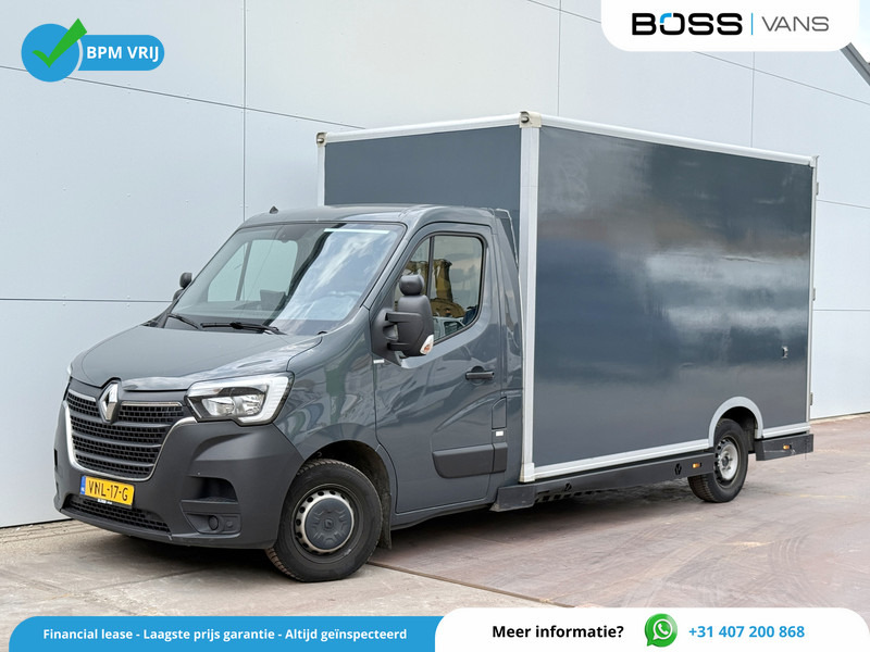 Renault Master Plancher T35 2.3 dCi 150pk Luchtvering Airco Cruise Control Plancher Foodtruck Meubelbak Paardenwagen - Комбе фургон: слика 1 Renault Master Plancher T35 2.3 dCi 150pk Luchtvering Airco Cruise Control Plancher Foodtruck Meubelbak Paardenwagen - Комбе фургон: слика 1