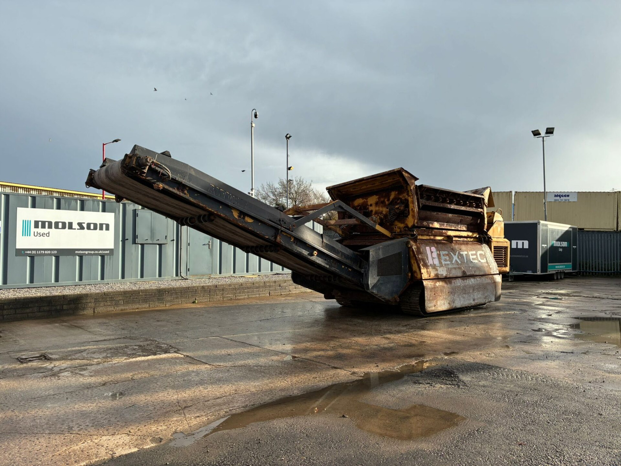 Extec RoboTrak - Градежно сито: слика 1 Extec RoboTrak - Градежно сито: слика 1