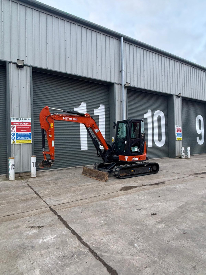 Hitachi ZX55U-6 CLR - Мини багер: слика 1 Hitachi ZX55U-6 CLR - Мини багер: слика 1