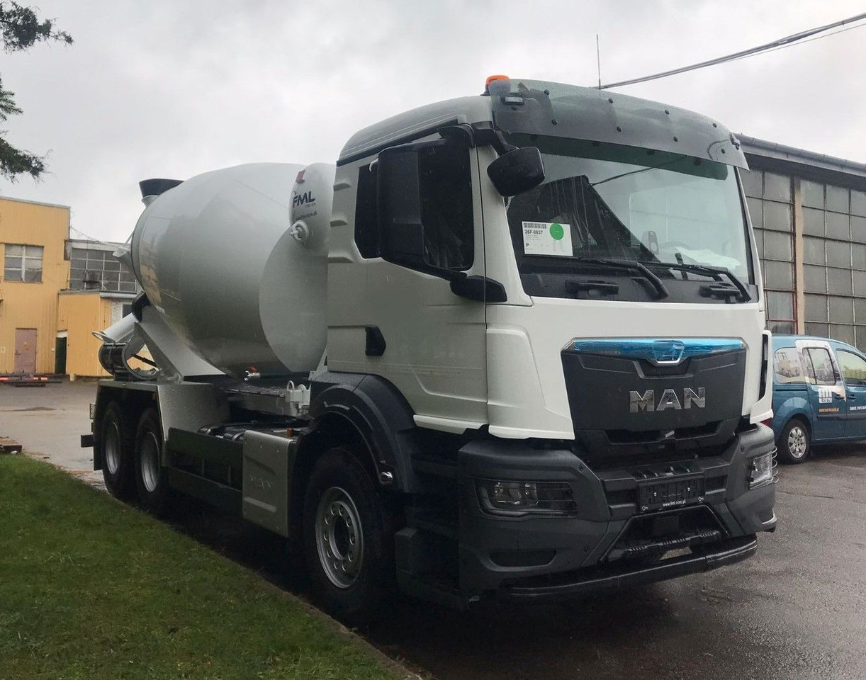 MAN TGS 33.400 6x4 EURO2 FML 9 M3 - Камион миксер за бетон: слика 1 MAN TGS 33.400 6x4 EURO2 FML 9 M3 - Камион миксер за бетон: слика 1