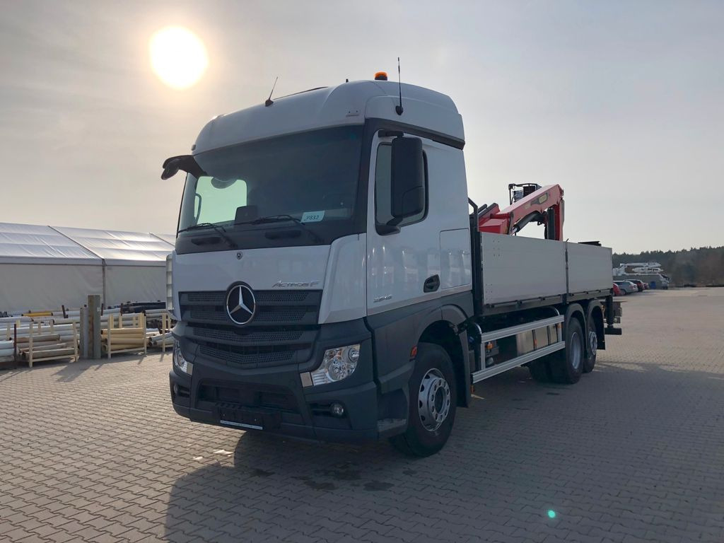 Mercedes-Benz ACTROS F 2646 PALFINGER PK 20.501 L - Камион со платформа, Камион со кран: слика 2 Mercedes-Benz ACTROS F 2646 PALFINGER PK 20.501 L - Камион со платформа, Камион со кран: слика 2