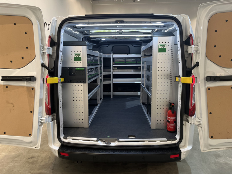 Мало комбе Ford Transit Custom 300 2.0 TDCI L2H1 Trend / Servicebus / Bott Inrichting / Euro 6 / Airco / CarPlay / Camera / Navigatie / 3-Zits: слика 18