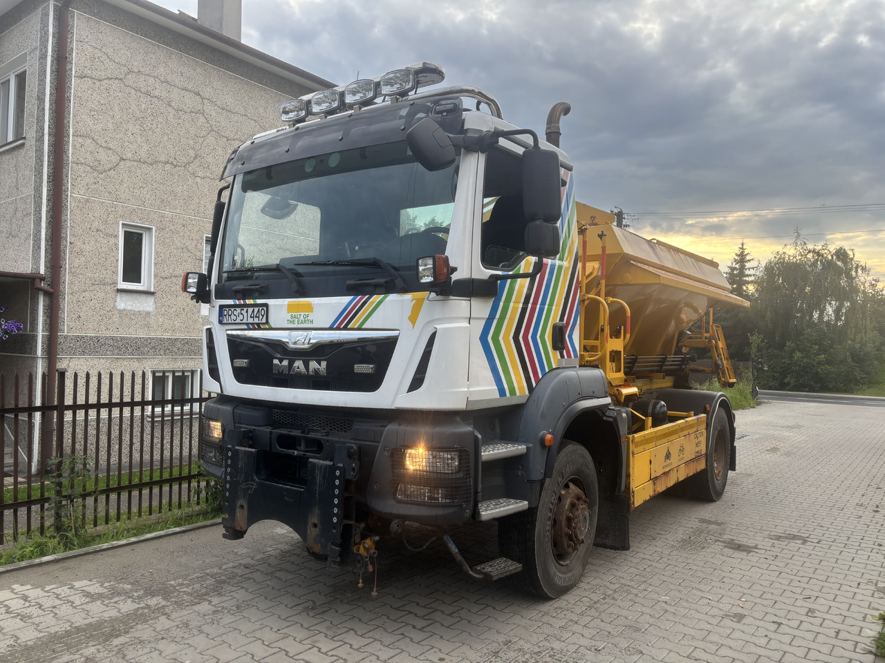 MAN TGM 18.290 4X4 BB GRITTER/SPREADER/PLOUGH - Машина за чистење снег: слика 1 MAN TGM 18.290 4X4 BB GRITTER/SPREADER/PLOUGH - Машина за чистење снег: слика 1