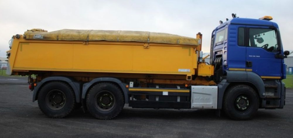 Кипер MAN Tgs 26.360 6x4 wywrotka piaskarka pług e6 euro6: слика 11