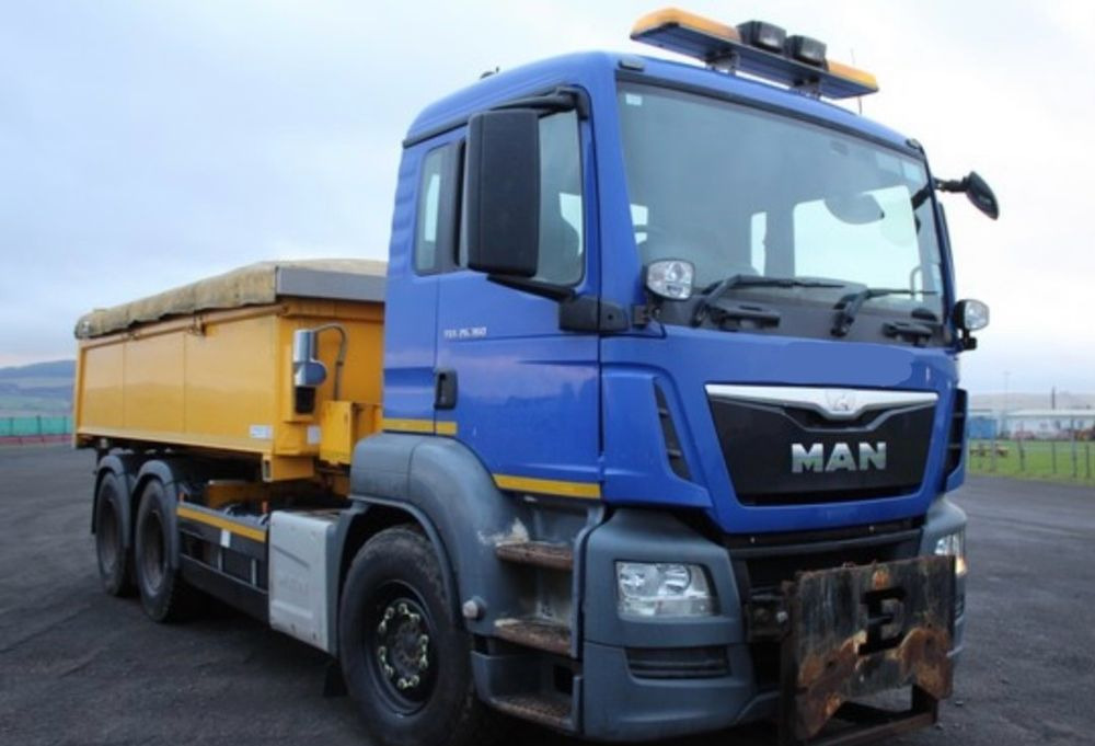 Кипер MAN Tgs 26.360 6x4 wywrotka piaskarka pług e6 euro6: слика 10