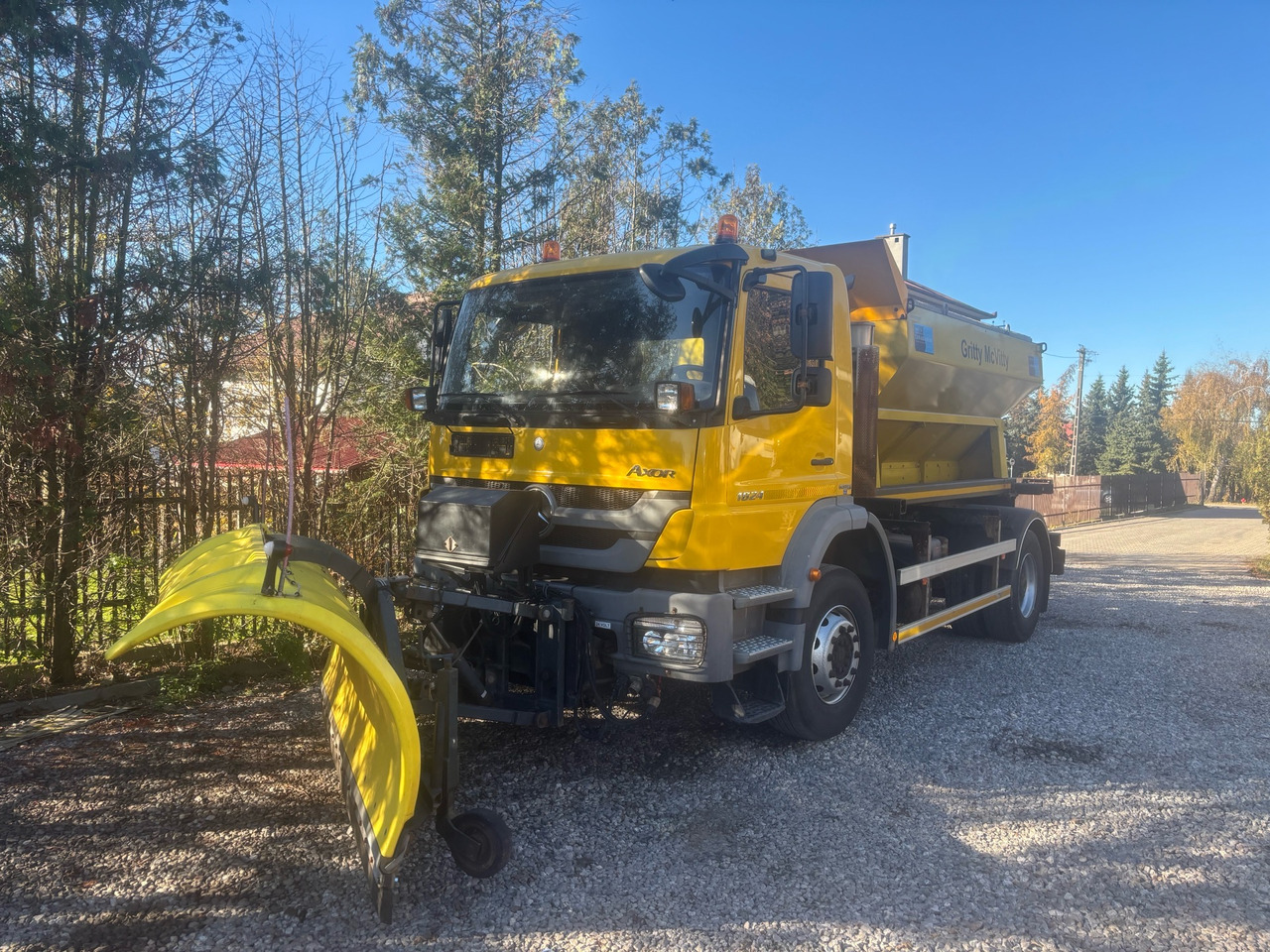 Mercedes AXOR 1824 4x2 Spreader/Gritter/Plough - Машина за чистење снег: слика 5 Mercedes AXOR 1824 4x2 Spreader/Gritter/Plough - Машина за чистење снег: слика 5