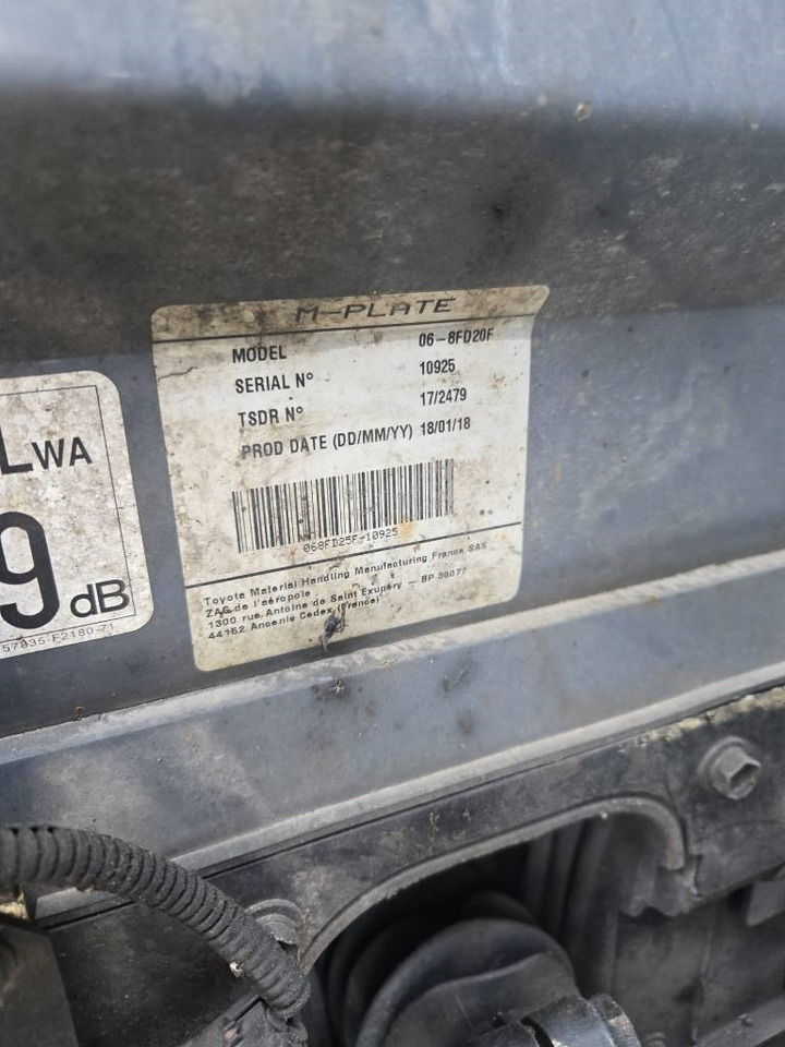 Дизел вилушкар Toyota 8 FD 20: слика 12 Дизел вилушкар Toyota 8 FD 20: слика 12