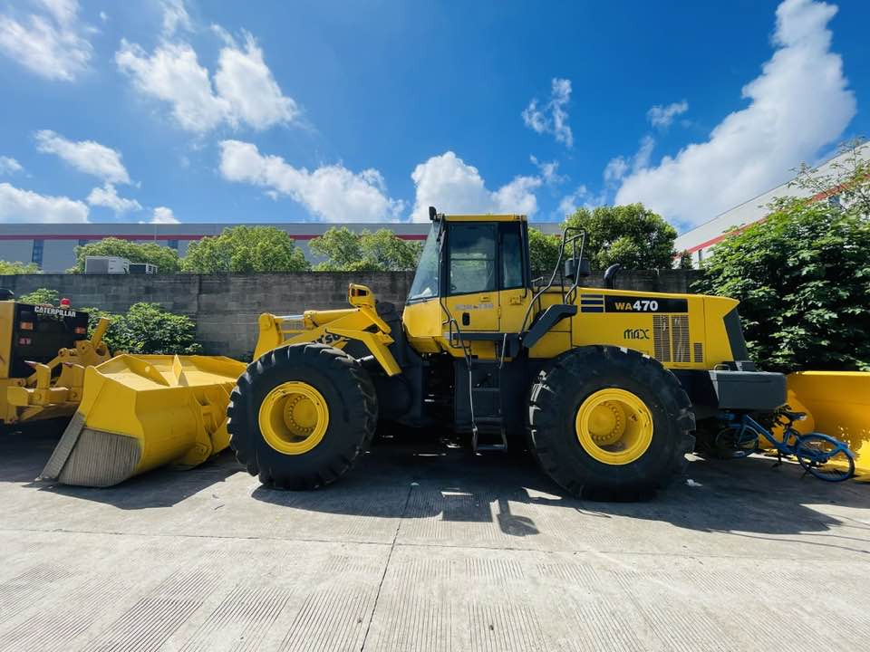 Komatsu WA470 - Натоварувач на тркала: слика 1 Komatsu WA470 - Натоварувач на тркала: слика 1