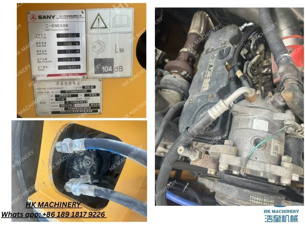 Sany STR130C - Ваљак за пат: слика 4 Sany STR130C - Ваљак за пат: слика 4