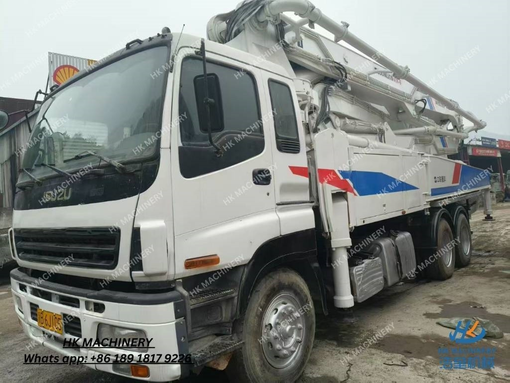 Zoomlion 47m - Стационарна бетонска пумпа: слика 1 Zoomlion 47m - Стационарна бетонска пумпа: слика 1