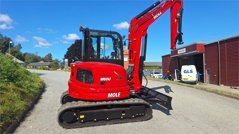 Мини багер Mole m60zt fabriks ny: слика 9
