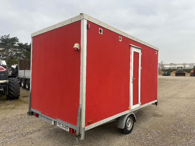 Aaby 1225 kg Beboelsesvogn / Livingcontainer - Приколка сандучар: слика 2 Aaby 1225 kg Beboelsesvogn / Livingcontainer - Приколка сандучар: слика 2