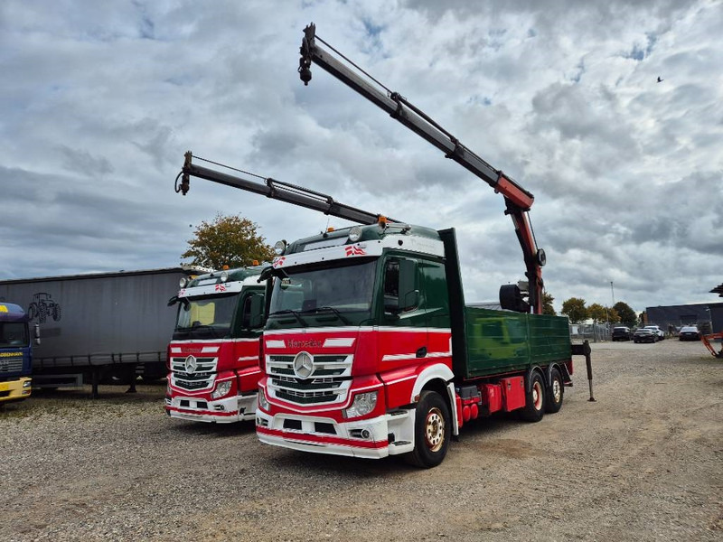 Mercedes-Benz Actros 2551/6x2 // Palfinger 16002 B // 2 x trucks - Камион со кран: слика 4 Mercedes-Benz Actros 2551/6x2 // Palfinger 16002 B // 2 x trucks - Камион со кран: слика 4