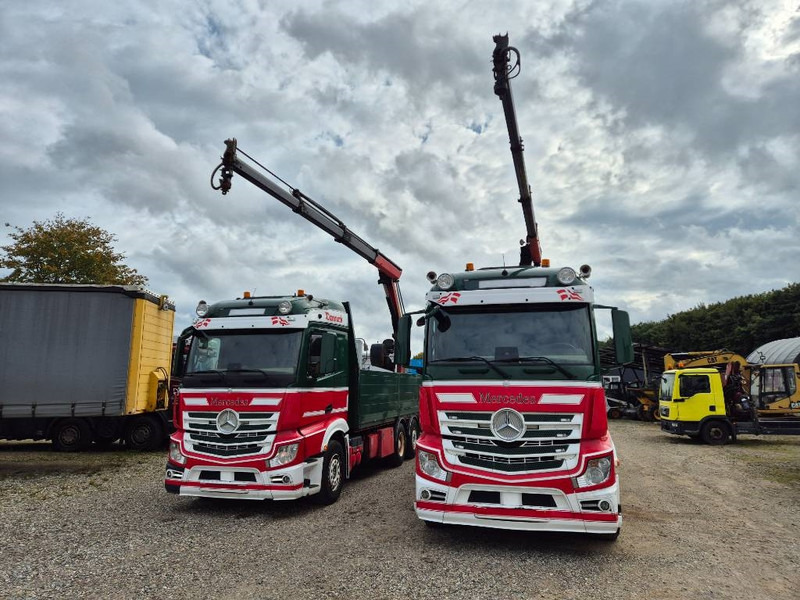 Mercedes-Benz Actros 2551/6x2 // Palfinger 16002 B // 2 x trucks - Камион со кран: слика 3 Mercedes-Benz Actros 2551/6x2 // Palfinger 16002 B // 2 x trucks - Камион со кран: слика 3
