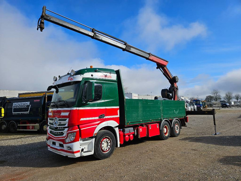 Mercedes-Benz Actros 2551/6x2 // Palfinger 16002 B // 2xtrucks - Камион со кран: слика 3 Mercedes-Benz Actros 2551/6x2 // Palfinger 16002 B // 2xtrucks - Камион со кран: слика 3