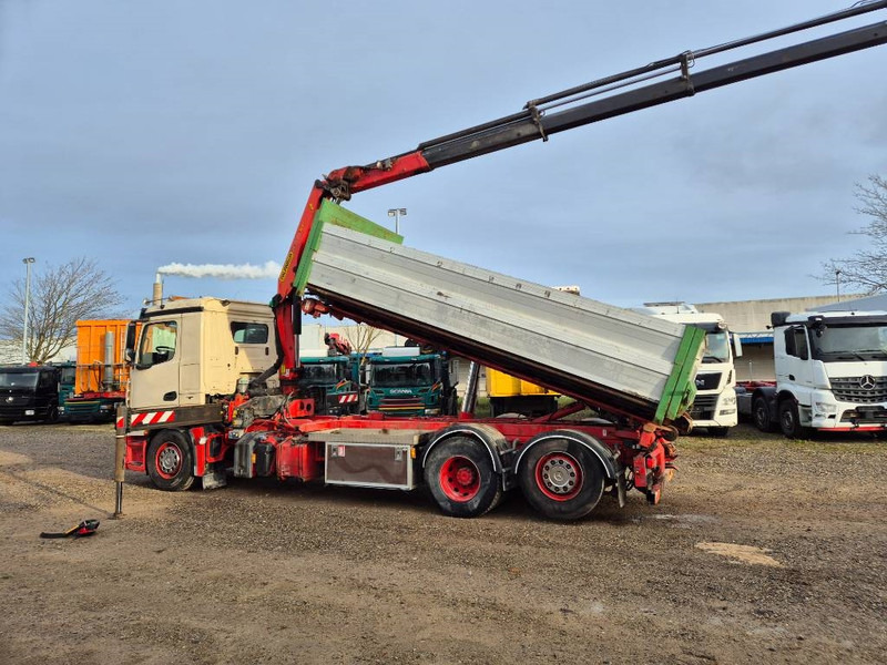 Mercedes-Benz Antos 2545 6x2 //Palfinger 19.001 SLD5 // 3way-tip - Камион со кран: слика 3 Mercedes-Benz Antos 2545 6x2 //Palfinger 19.001 SLD5 // 3way-tip - Камион со кран: слика 3