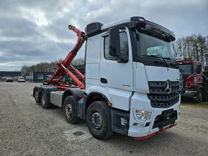 Камион со кука за подигање Mercedes-Benz Arocs 3246 L 8x2/4 //Kroghejs / Hook / Hagen//: слика 9