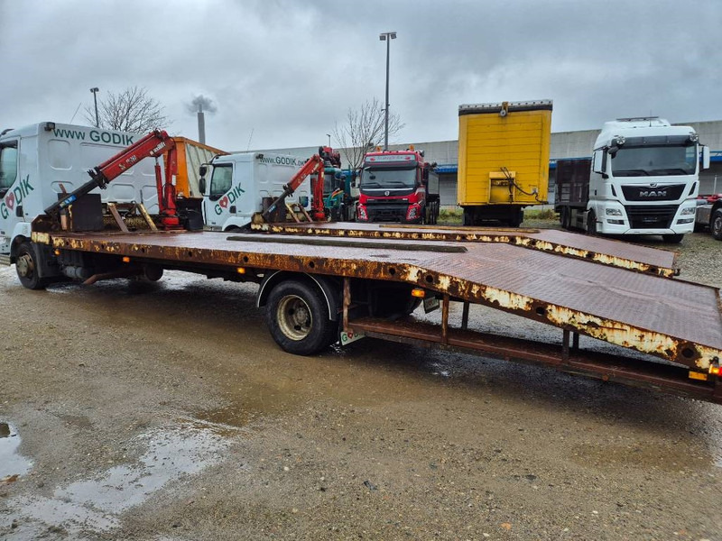 Renault 220 Machine/auto Transport and crane(2 stk) - Автотранспортен камион: слика 4 Renault 220 Machine/auto Transport and crane(2 stk) - Автотранспортен камион: слика 4