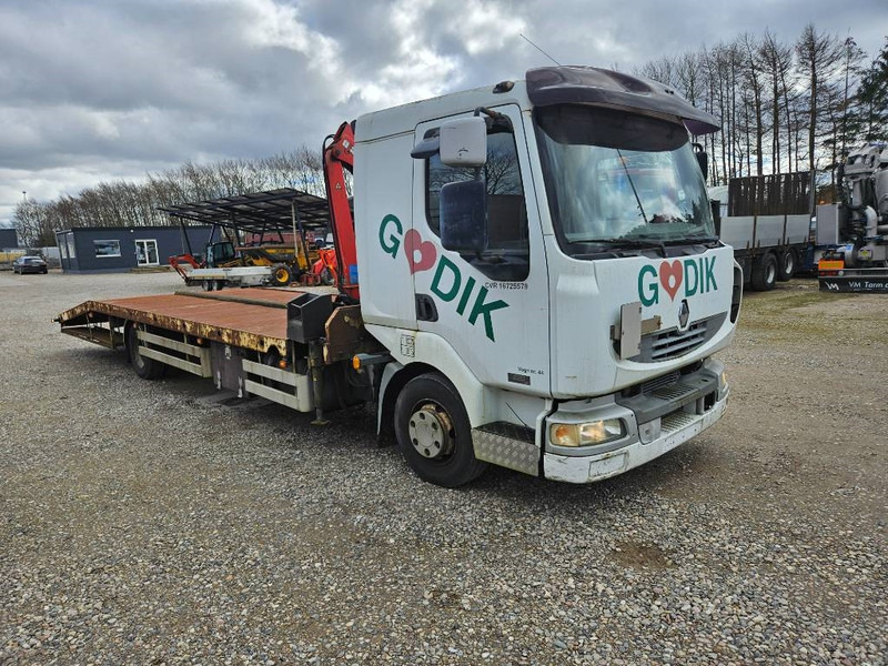 Renault Midlum 220 Machine/auto Transport and crane(2 stk) - Автотранспортен камион, Камион со кран: слика 5 Renault Midlum 220 Machine/auto Transport and crane(2 stk) - Автотранспортен камион, Камион со кран: слика 5